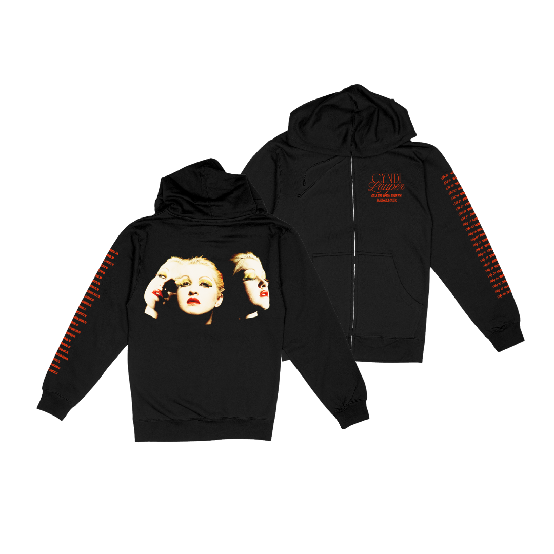 Triple Photo Zip Hoodie