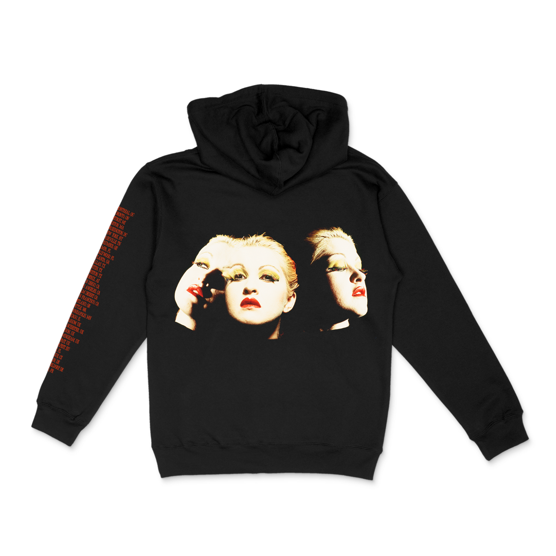 シンディローパー farewell tour パーカー Lサイズ Triple Photo Hoodie – Cyndi Lauper Store