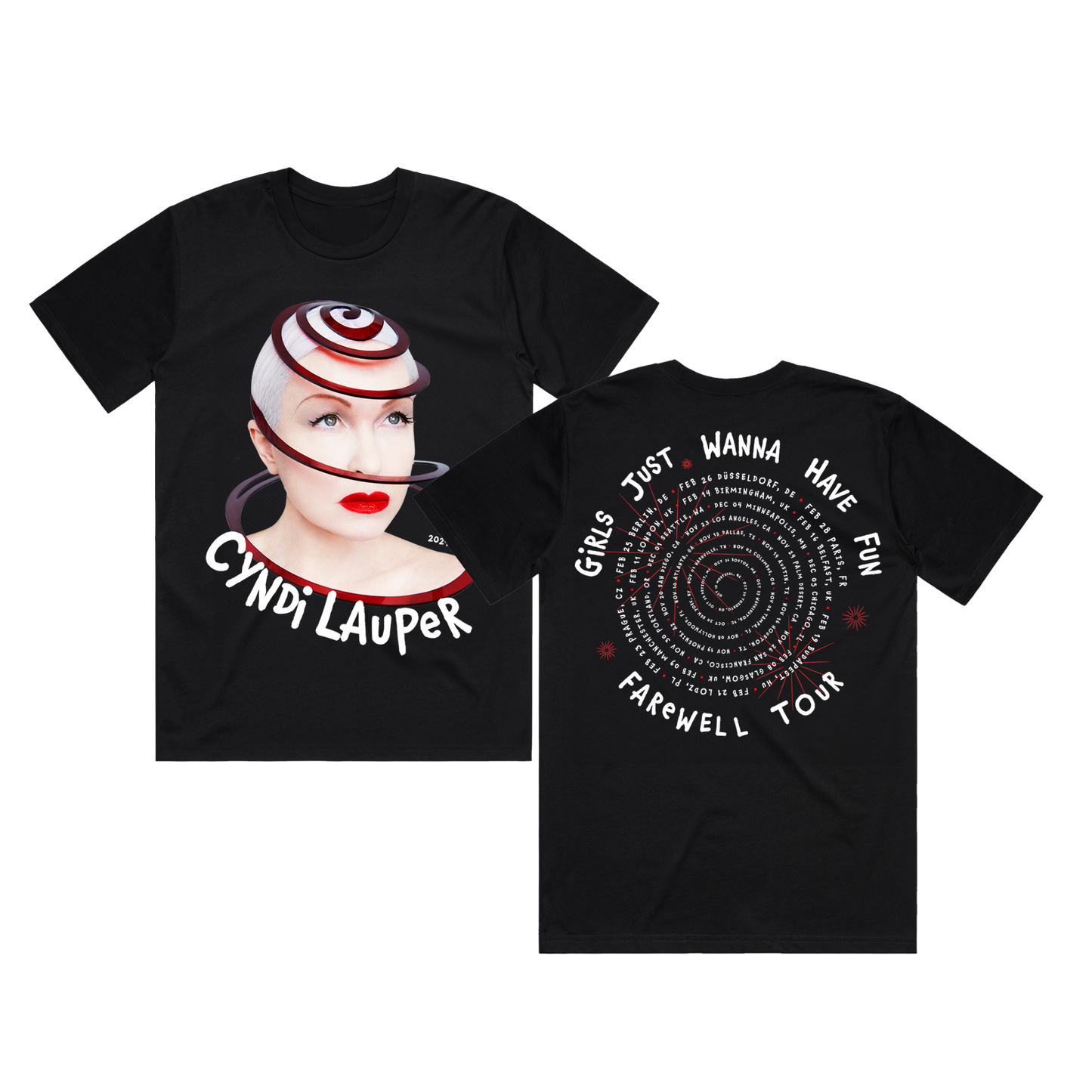 Black Spiral Tour T-Shirt