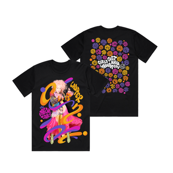 Cyndi Lauper - 2025 Swirl Tour Tee – Cyndi Lauper Store