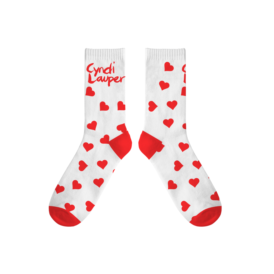 Heart Knit Socks