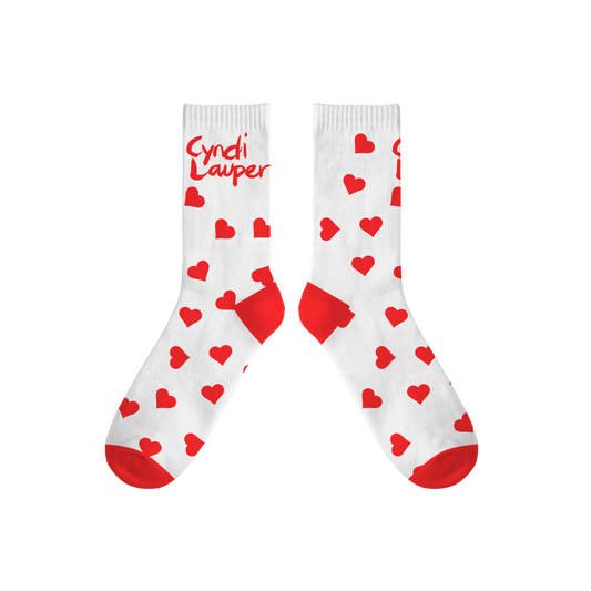 Heart Knit Socks