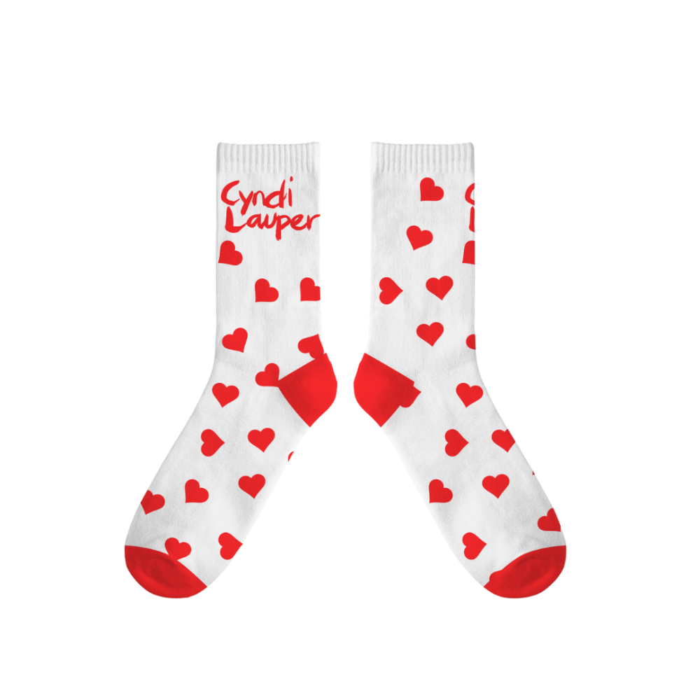 Heart Knit Socks