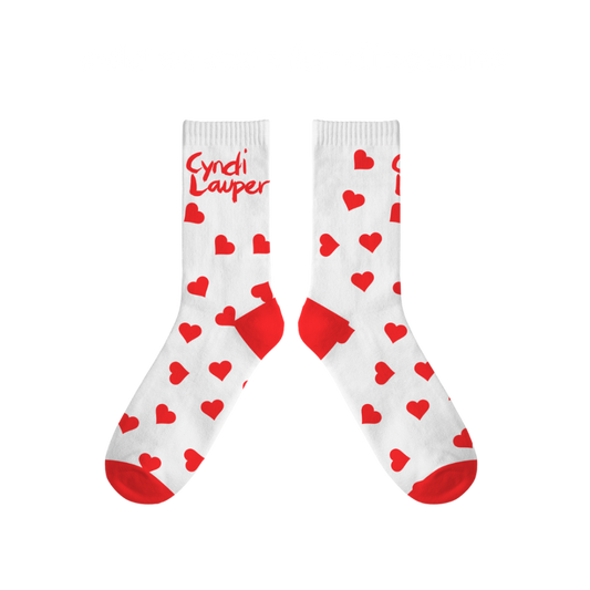 Heart Knit Socks